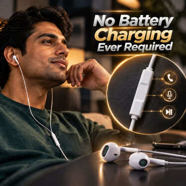 USB Type C Wired earphones with Microphone B1G1 (ELA12)