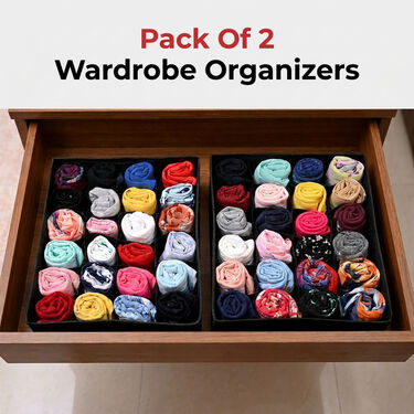 Wardrobe Organizer Pack of 2 (4CC)