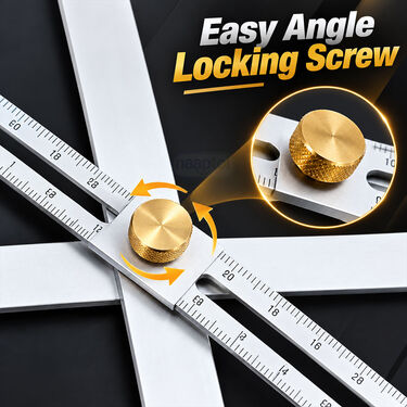 Professional Corner Measurement Tool For Woodworking Edge Trimming And Interior Decoration (HT205)