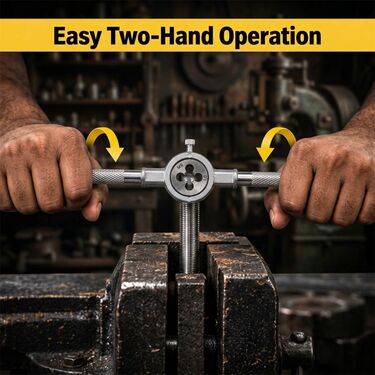 8 Pcs Metric And Imperial Threads Cutting Tool Kit (HT210)