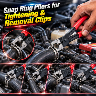 Snap Ring Pliers For Tightening & Removal Clips (HT215)