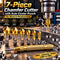 7-Piece Chamfer Cutter With Auto Center Punch For Wood & Metalworking (DA10)