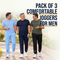 Pack of 3 Comfortable Joggers For Mens (3SPT27)
