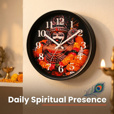 Khatu Shyam Round Wall Clock (DWC2)