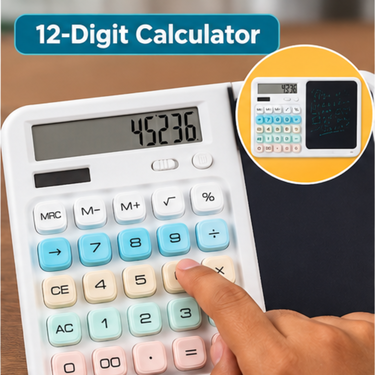 LCD Writing Tablet with Calculator (CWP6)