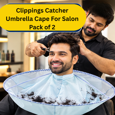 Clippings Catcher Umbrella Cape For Salon (Pack of 2) (PCP2)