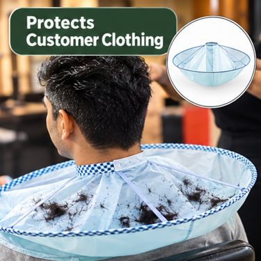 Clippings Catcher Umbrella Cape For Salon (Pack of 2) (PCP2)