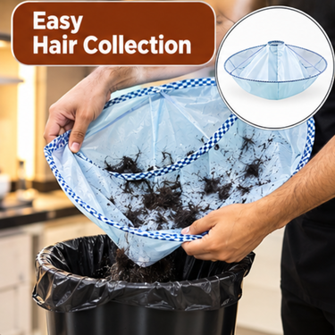 Clippings Catcher Umbrella Cape For Salon (Pack of 2) (PCP2)