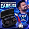Wireless Bluetooth Earbuds with Free RGB 3-In-1 Type-C Fast Charging Cable (TWS121)