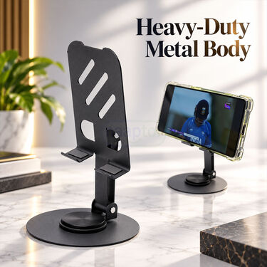 Metal Rotatable Mobile Stand - B1G1 (ELA15)