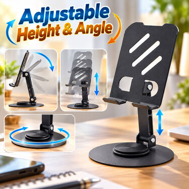 Metal Rotatable Mobile Stand - B1G1 (ELA15)