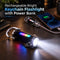 Rechargeable Bright Keychain Flashlight with Power Bank (LL93)
