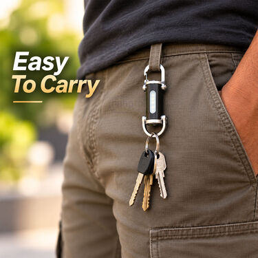 Rechargeable Bright Keychain Flashlight with Power Bank (LL93)