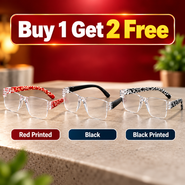 Rimless Adaptive Power Reading Glasses Buy 1 Get 2 Free (3ORG57)