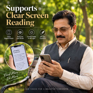 Bifocal Coloured Adaptive Power Reading Glasses Buy 1 Get 3 Free (4BOC6RG1)