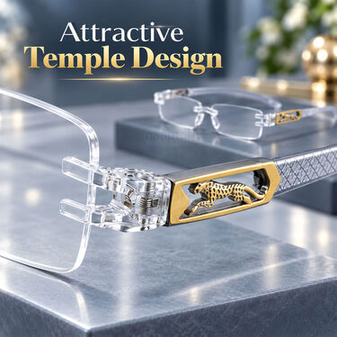 Rimless Adaptive Power Reading Glasses Buy 1 Get 3 Free (4ORG58)