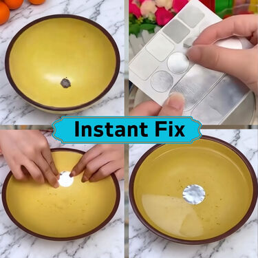 Easy & Quick Metal Repair Sticker Pack Of 10 (SAN6)