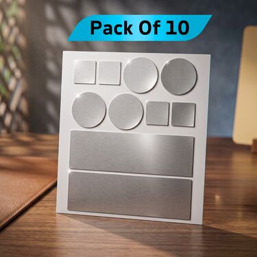 Easy & Quick Metal Repair Sticker Pack Of 10 (SAN6)