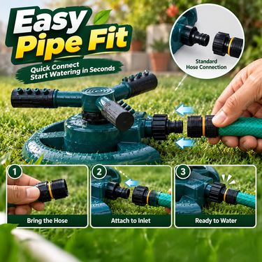 Rotating Garden Water Sprinkler (GDN1)