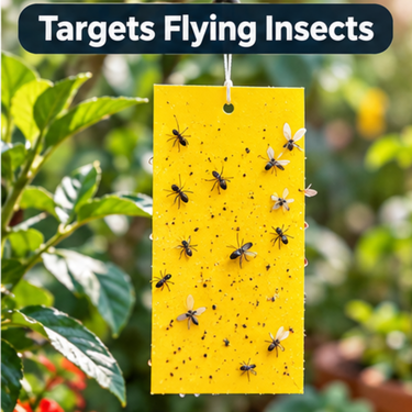 Garden Insect Sticky Traps Pack Of 10 (SAN10)