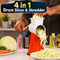 4 In 1 Drum Slicer & Shredder (SDI9)