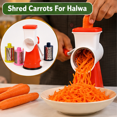 4 In 1 Drum Slicer & Shredder (SDI9)