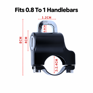 Anti Theft Helmet Safety Lock Buy 1 Get 1 (BKU5)