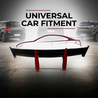 Car Decorative Sporty Rear Spoiler Wing (CAC8)