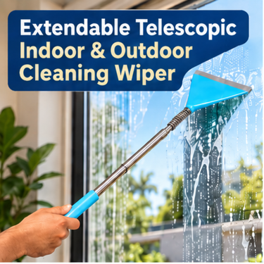 Extendable Telescopic Indoor & Outdoor Cleaning Wiper (CLG13)
