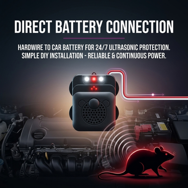 Smart Ultrasonic Mouse Repeller for Car (CAU2)