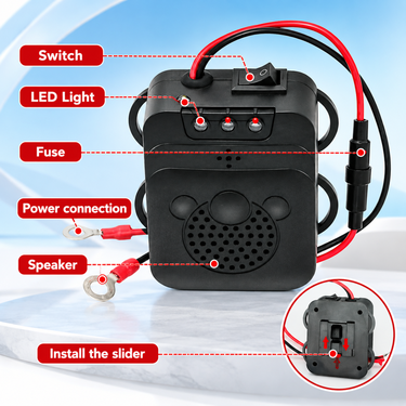 Smart Ultrasonic Mouse Repeller for Car (CAU2)