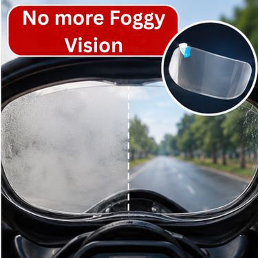 Bike Helmet Visor Anti Rain & Fog Film Buy 1 Get 1 (BA7)