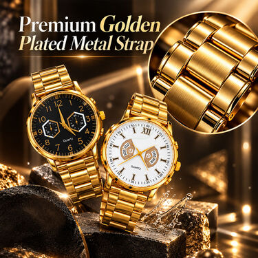 Mens Golden Watch - B1G1 (2MW23)