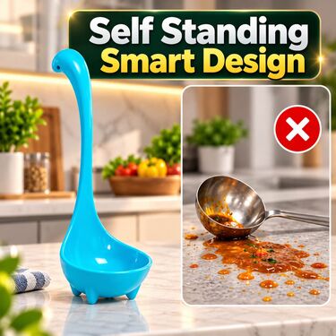 2 In 1 Ladle With Stand (SLS)