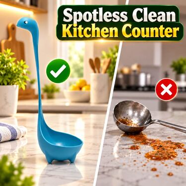 2 In 1 Ladle With Stand (SLS)