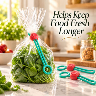 Food Bag Sealing Clips Pack of 8 (FBSC)