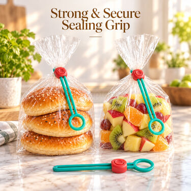 Food Bag Sealing Clips Pack of 8 (FBSC)