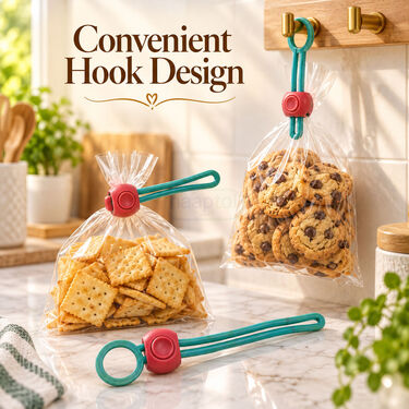 Food Bag Sealing Clips Pack of 8 (FBSC)