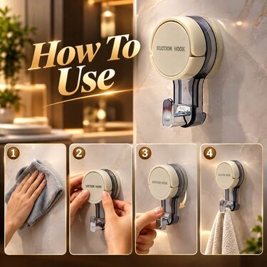 Pack Of 2 Reusable Hook With Free 10 Adhesive Hooks (SAN7)