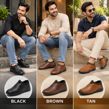 Pick Anyone Comfortable Leatherite Shoes (SS49)
