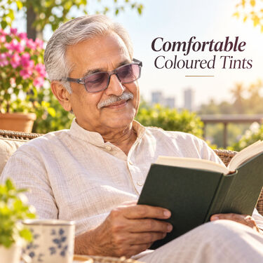 Full Frame Bifocal Coloured Adaptive Power Reading Glasses Buy 1 Get 3 Free (4BOC6RG64)