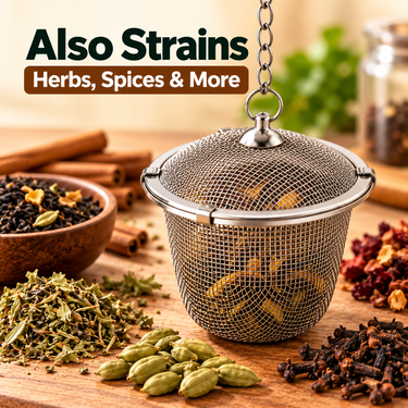 Stainless Steel Tea Infuser & Strainer (ITS3)