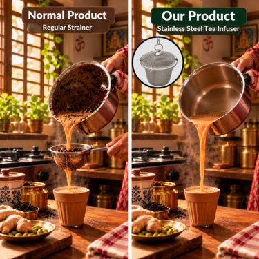 Stainless Steel Tea Infuser & Strainer (ITS3)