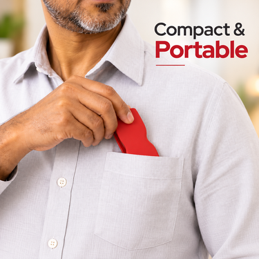 Nose Clip Adaptive Power Reading Glasses with Free Silicon Case (ORG62)