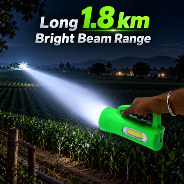 Solar Rechargeable Kisan Torch (LL96)