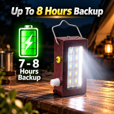 Metal Solar Rechargeable Emergency Light (LL97)