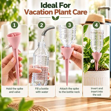 Self Watering Drip Irrigation Spikes For Plant Care Pack of 2 (GDN11)