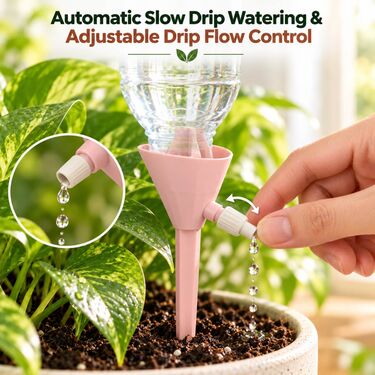 Self Watering Drip Irrigation Spikes For Plant Care Pack of 2 (GDN11)