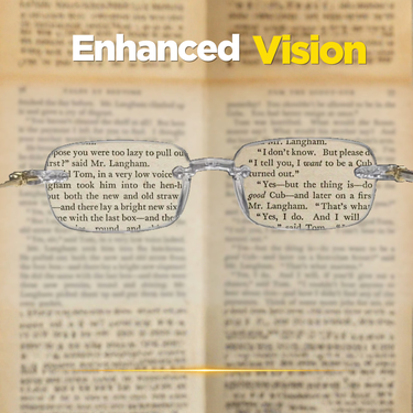 Rimless Adaptive Power Reading Glasses Buy 1 Get 2 Free (3ORG65)