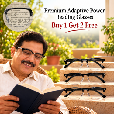 Premium Adaptive Power Reading Glasses Buy 1 Get 2 Free (3ORG66)
